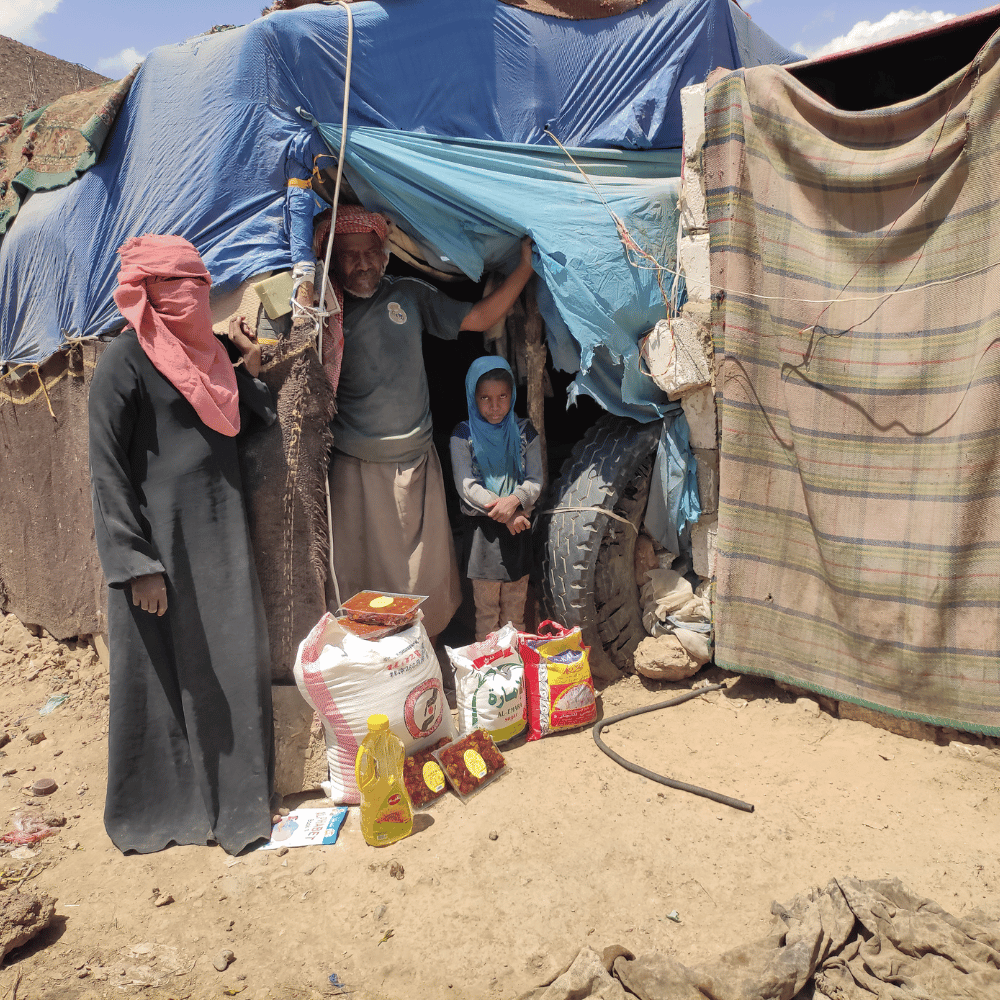 Ramadan food distribution in Yemen